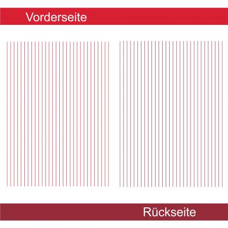 Fein gestreift rot - Designpapier